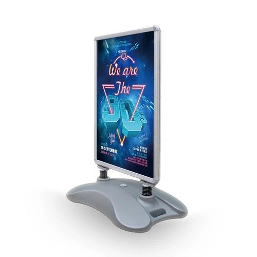 NEW A1 WATERBASE PAVEMENT POSTER SIGN A-BOARD- SNAP FRAME SHOP DISPLAY STAND