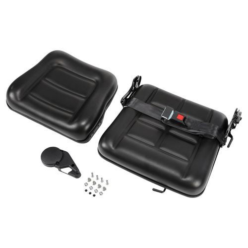 Universal Forklift Seat with Foldable Seatback Security Lock GEARZAAR Brand — image 3