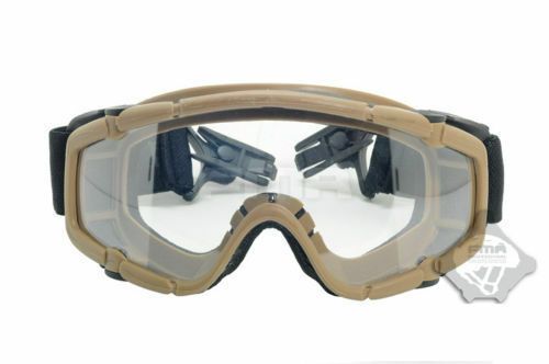 FMA TB423 TB424 Airsoft Paintball SI Ballistic Goggle Eye Guard For Helmet