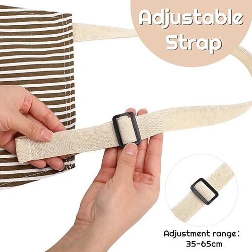 3 Pack Aprons With Pocket Butcher Crafts Baking Chefs Kitchen Cooking BBQ Plain — image 7