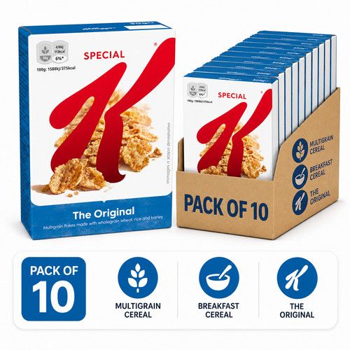 Kellogg's Special K Mini Portion 30g – Single-Serve Breakfast Cereal - 10 Pack