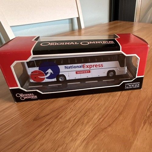 Original Omnibus National Express Airport Plaxton Premier Model Coach Bus