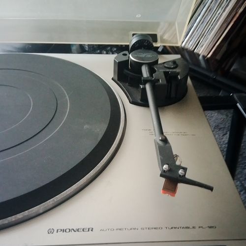 Pioneer PL-120 Auto-Return Stereo Turntable Record Player,, Working,Read,Item — image 3