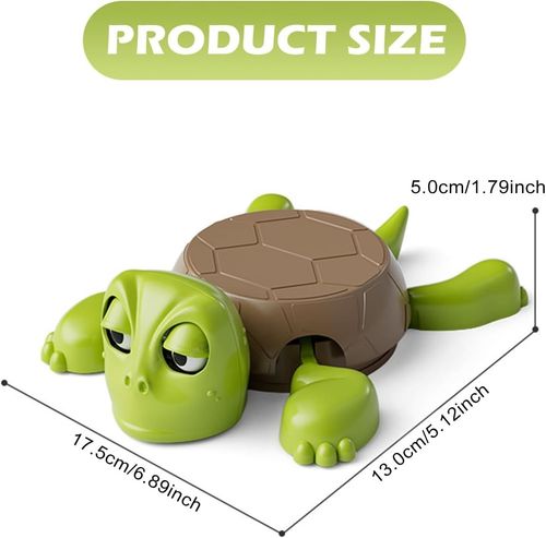 Turtle Funny Coaster, 3D Printed Turtle Cup Holder with Open Eye Trutle Coaster — image 2