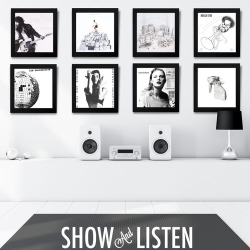 Vinyl FLIP Frame Wall Album Display Frame for LP 12" Record Cover Sleeve Black — image 14