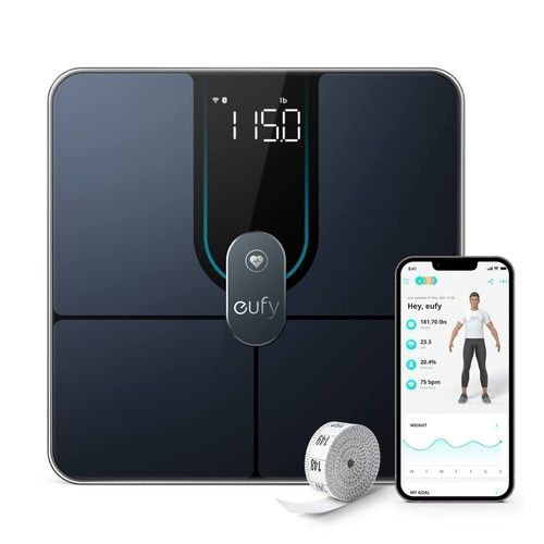 eufy Smart Scale P2 Pro Digital Bathroom Scale Wi-Fi/Bluetooth, High Accuracy