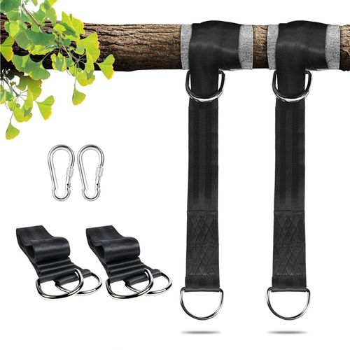 Tree Swing Straps Outdoor Hammock Straps Tree Swing Hanging Kit For Garden Swing — image 1