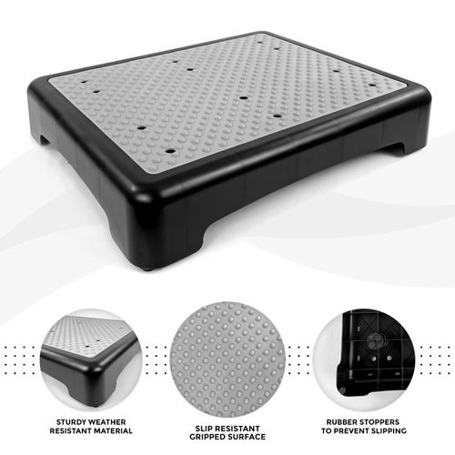 2x Anti-Slip Door Half Step Elderly Support Stool Disability Outdoor Mobility — image 5