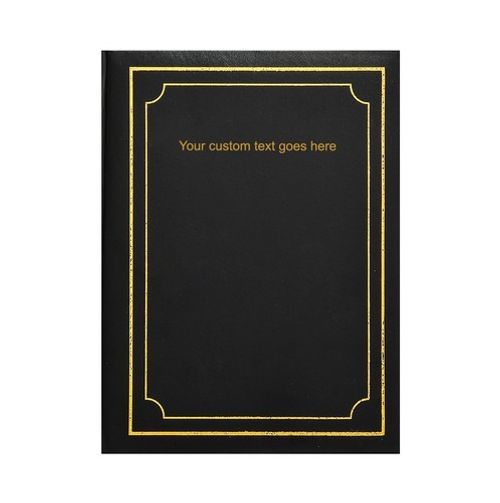 Personalised Text Self Adhesive Spiral Ring Bound Photo Album 36 Sheets/72 Sides