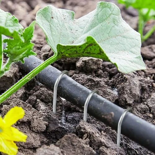 10x Heavy Duty Trampoline U-shaped Metal Wind Stake Pegs Tent Ground Anchor — image 6