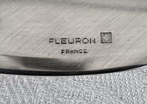 Large Vintage Christofle Fleuron Silver Plated Clam Shell Serving Dish France 34 — image 5
