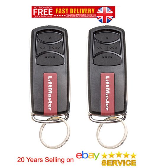 Liftmaster Remote Control 433 GARAGE DOOR TX4UNIF KEY FOB ZAPPER OPENER HAND SET