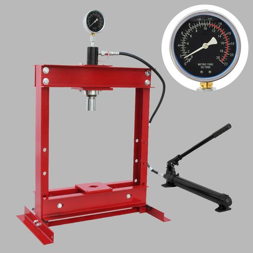 12Ton Hydraulic Shop Press Heavy Duty Garage Hydraulic Press with Press Plate — image 2