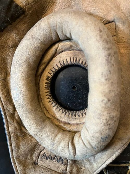 WW2 RAF First Pattern C Type Leather Flying Helmet Aircrew Pilot Original — image 11