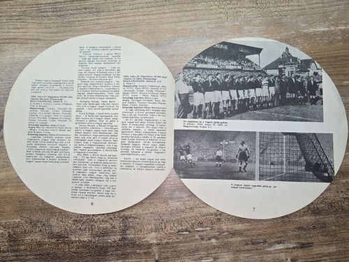 Hungary vs England Football Programme WC Qualifing Game — image 5