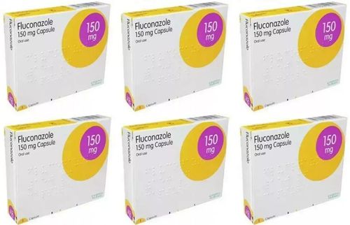 6 x Oral Tablet CAP Single Dose Treatment Thrush 150mg — image 1