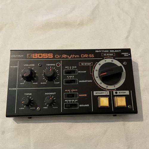 Boss DR-55 Dr. Rhythm Vintage Programmable Battery Powered Analog Drum Machine  — image 1