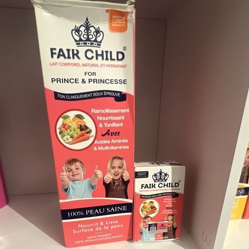 Fair Child Natural Moisturizing Body Milk Lotion and Bar Soap Set 2-Pack — image 1