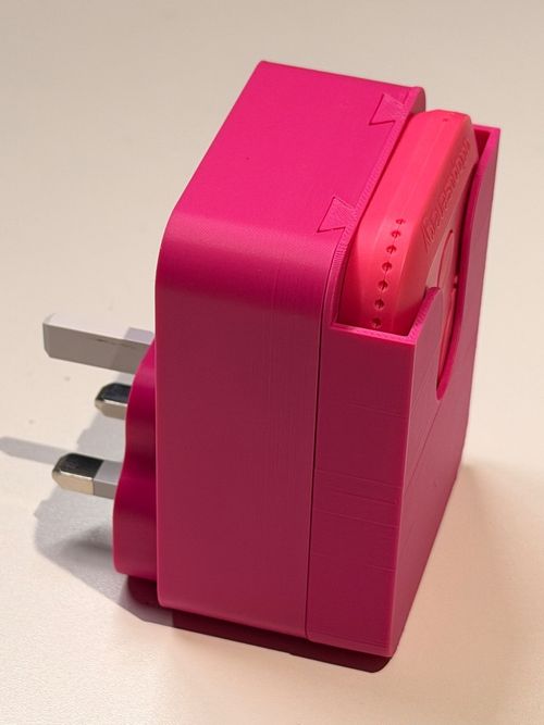 Pink Octopus Home Mini Mount | 3D Printed Cable-Free Hub — image 3