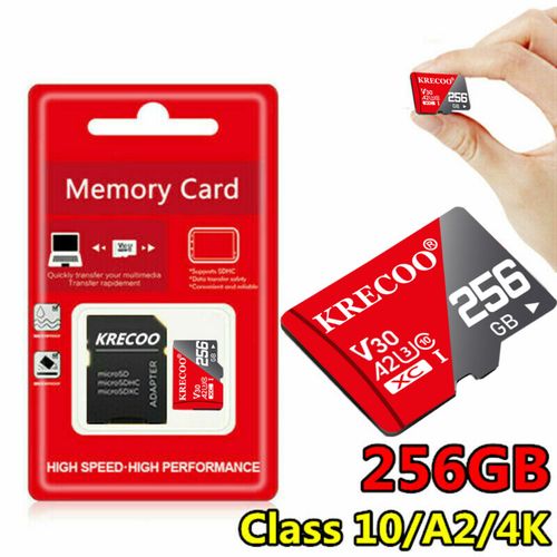 Memory Card 64GB 128GB 256GB Micro SD Card TF SDXC Class 10 A2 U3 V30 High Speed — image 1