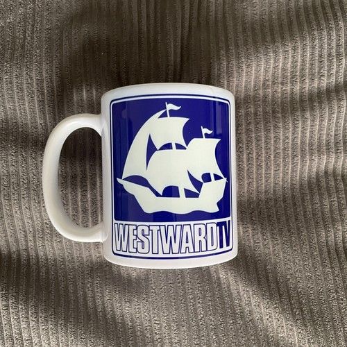 Retro Westward Television TV 1973 Classic Logo 1970s ITV Mug 11oz 325ml