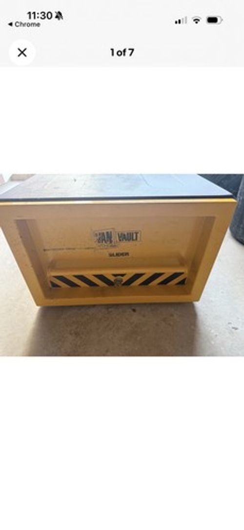 Van Vault Armorgard TKD1 Slider S10870 Drawer System Site Security Tool Storage