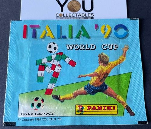 Panini World Cup Italia 1990 Sealed Sticker Pack 100% Genuine Guaranteed - Italy