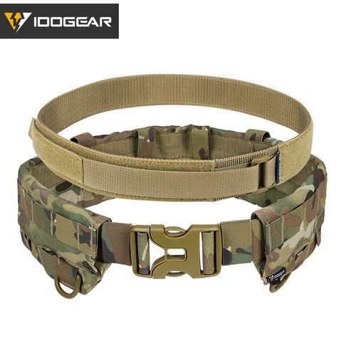 IDOGEAR Tactical Belt MRB Modular Rigger's Belt Quick Release MOLLE Hunting Gear