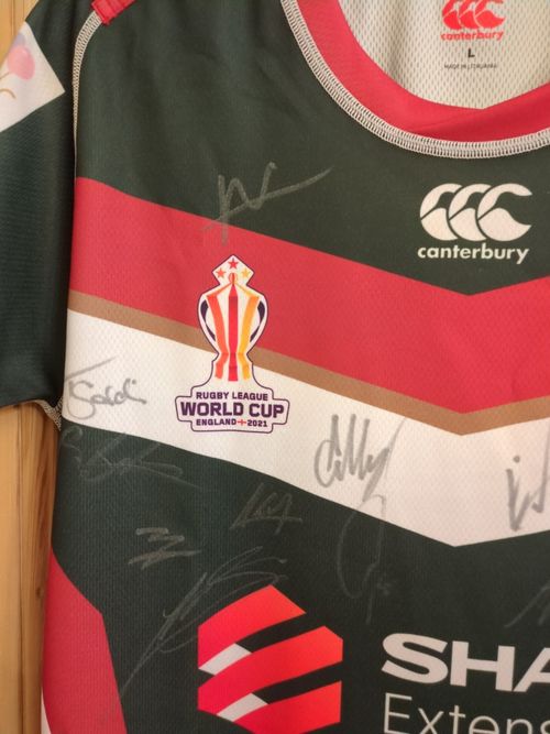 Lebanon Cedars Rugby League Jersey Full Squad Signed World Cup 2021 Squad... — image 2