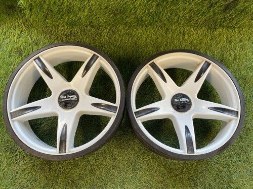 SM - Ben Sayers / Pro Rider - White & Black - Rear Wheels (PAIR) - Pre-Owned
