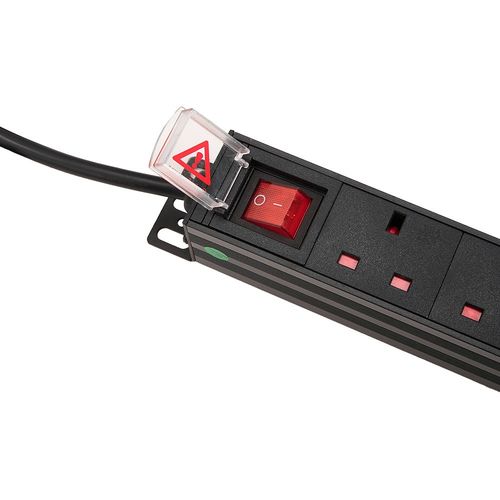 PDU Extension Lead 3 6 8 Gang Way UK Plug Sockets 2M Cable Electric Mains Power — image 11