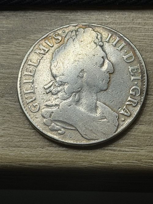 William III, Crown, 1696, Silver — image 2