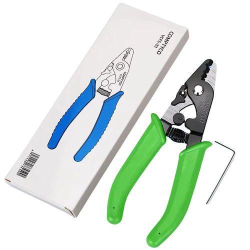 VCFS-33 Fiber Optic Stripper 3 Hole Wire Stripping Pliers FTTH Tool