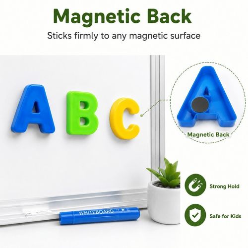 Magnetic Alphabet Letters A to Z Kids Educational Learning Spelling Toy Children — image 7