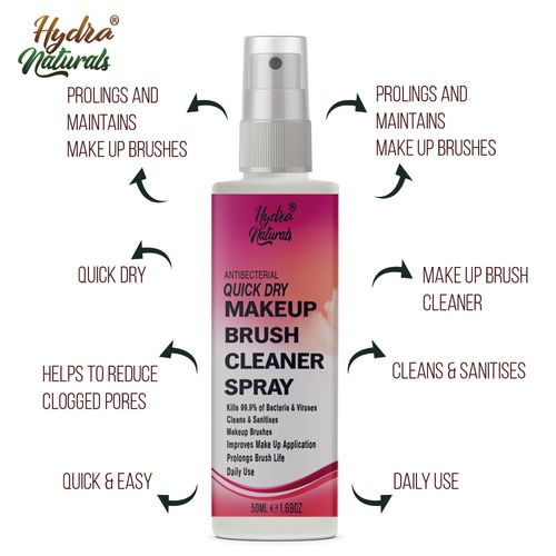 PROFESSIONAL MAKEUP BRUSH QUICK DRY CLEANER / STERILIZING LIQUID SPRAY — image 3