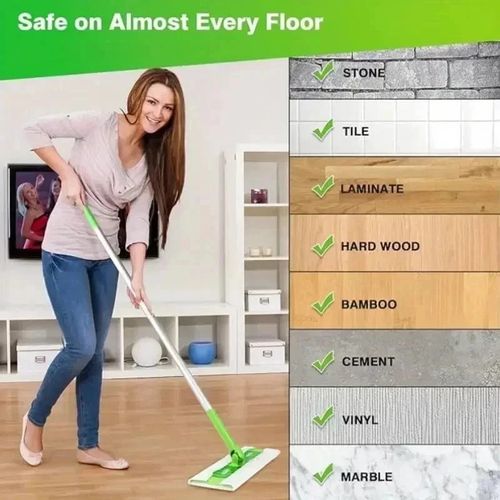 100x Dry Sweeping Disposable Cloths, Mop Refill Compatible Sweeper — image 4