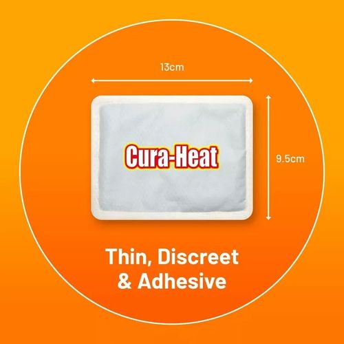 3 X Cura Heat - Back And Shoulder Pain - 7 Patches - All Day Pain Relief — image 11