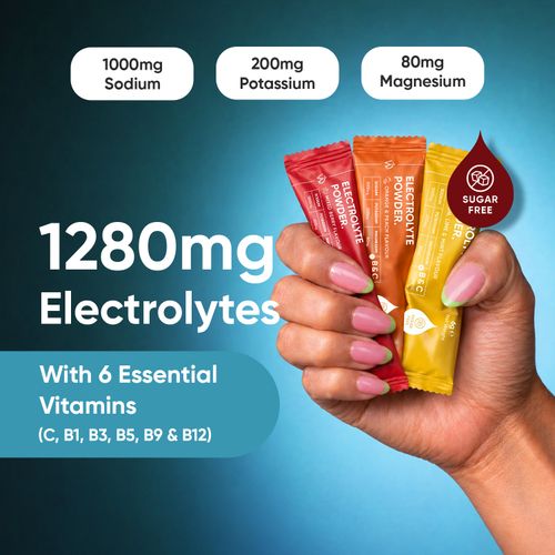 WeightWorld Electrolyte Sachets 1280mg 30 Sugar-Free 3 Flavours Vegan Powder — image 5