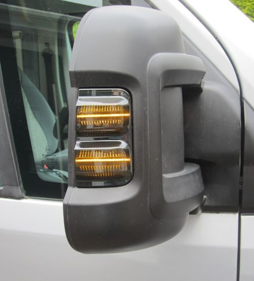 Wing mirror sequential LED indicator repeater lamps Ducato, Relay, Boxer 07 - 21 — image 1