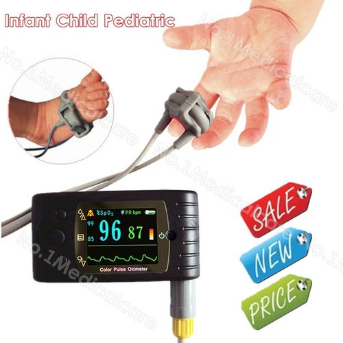 Rechargeable Neonatal Infant SPO2 Oximeter Blood Oxygen Pulse Heart Rate Monitor — image 1