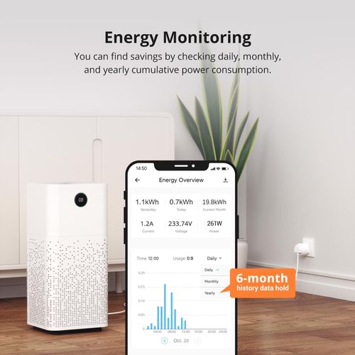 4 Pack Sonoff WiFi Smart Plug Socket Plug Works with Alexa, Google Home, eWelink — image 8