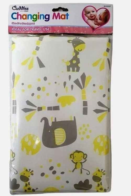 Baby Travel Changing Mat Folding Wipe Waterproof 47cm X 67CM Random Design — image 2