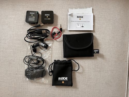 Rode Wireless Go II Wireless Microphone System with Case - Great Condition! — image 1