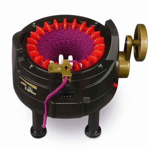 addiExpress Professional Knitting Machine addi Express 22 Needles Circular Flat