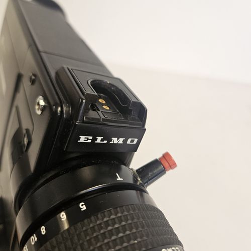 Elmo Super 8 Sound 2405-XL Marco Movie Camera Kit W/ Case, Manual, Mic Untested — image 10