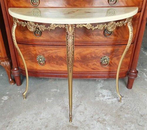 VINTAGE FRENCH STYLE CONSOLE TABLE / HALL TABLE         FREE UK POSTAGE
