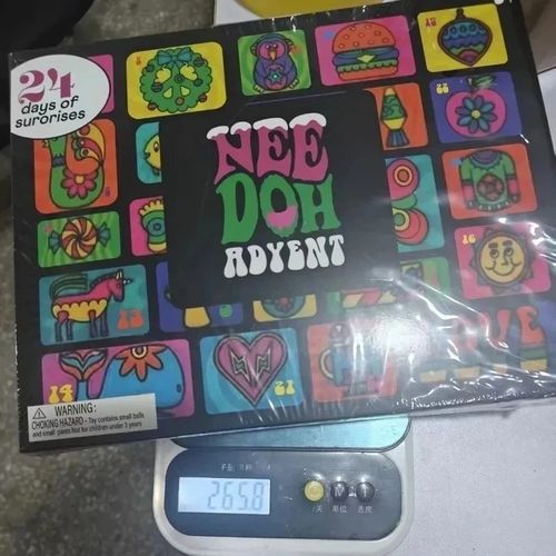 2026 NeeDoh Advent Calendar Gift 24 Days of Surprises Christmas Countdown NEW — image 5