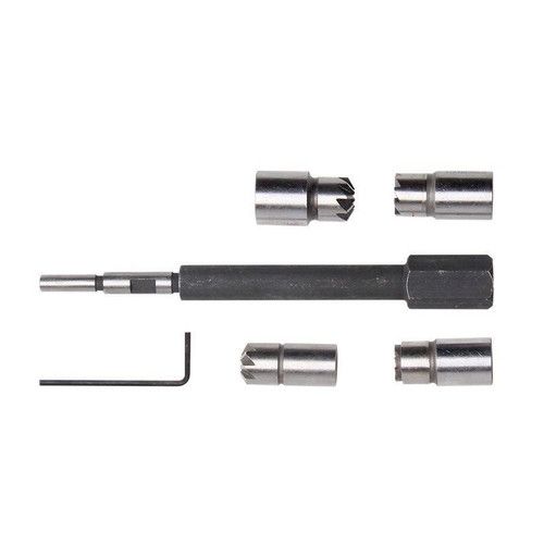 5PC Diesel Injector Seat Cutter Cleaner Tool ‌Carbon Build-Up Cleaning Set