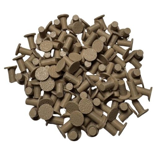 Billy Bookcase Hole Covers – Shelf Pin Caps & One Size, Oak Effect 