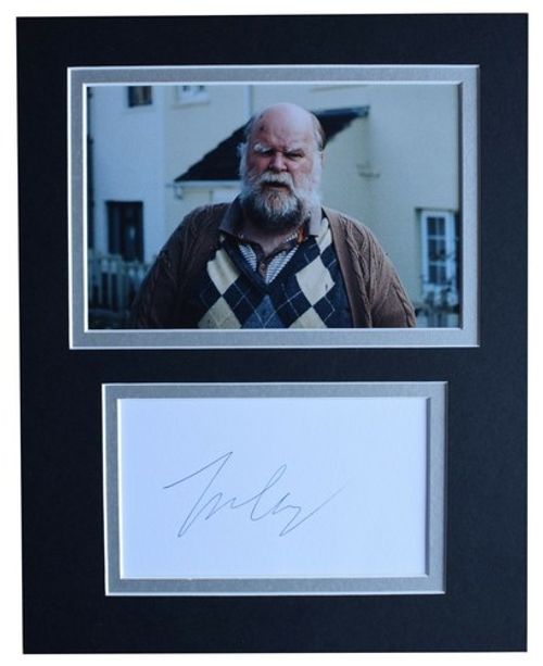 Trevor Cooper Signed Autograph 10x8 photo display This Country TV AFTAL COA